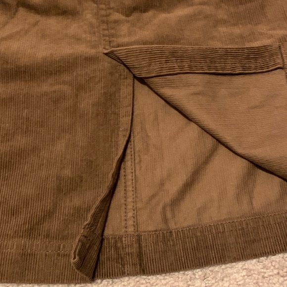 Chic A-line skirt from soft corduroy - Picture 5 of 7